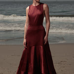 Gale Gown - Burgundy - Heidi Merrick