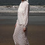 Tara Skirt - Clair de Lune Lace - Heidi Merrick