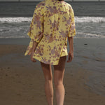 Aloha Shirt - Yellow Batik - Heidi Merrick