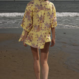 Aloha Shirt - Yellow Batik - Heidi Merrick