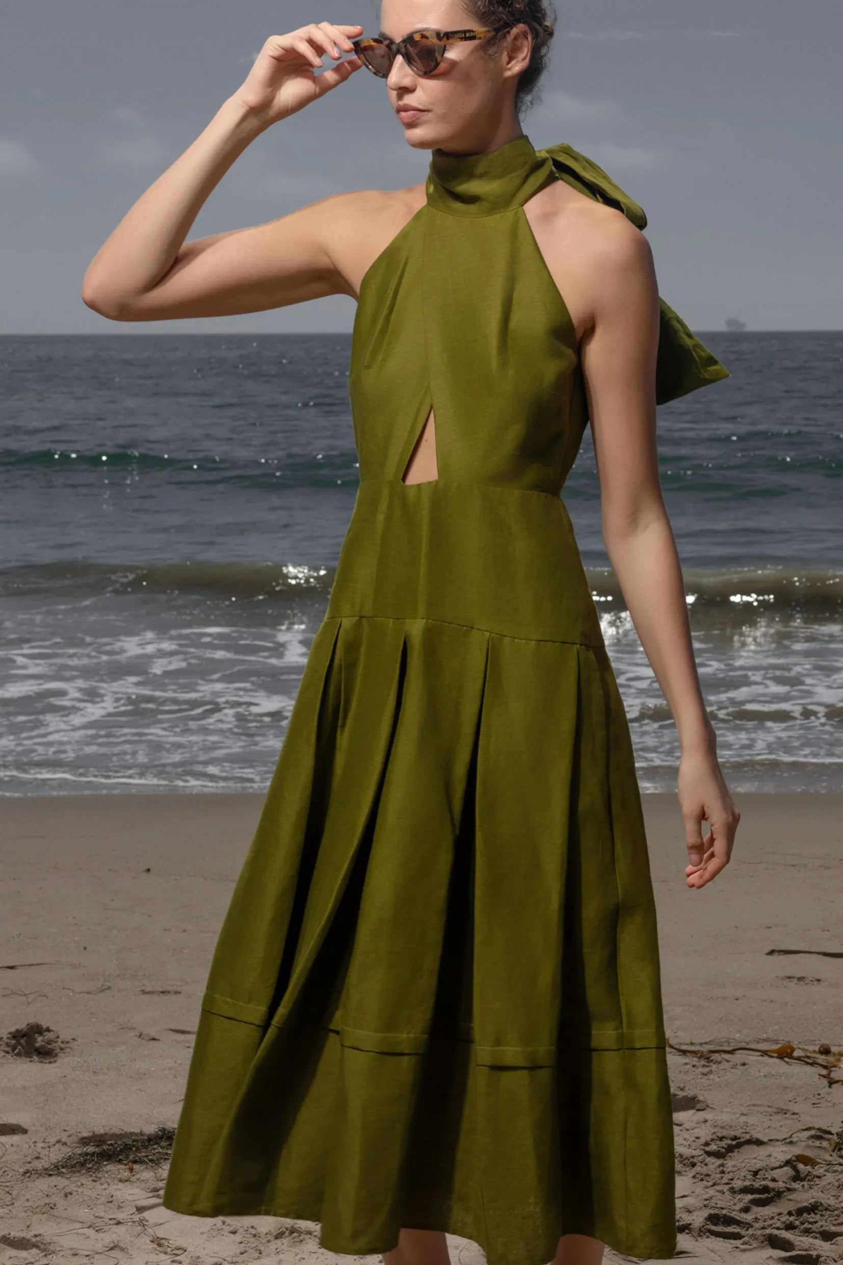 Ginger Dress - Frog Linen - Heidi Merrick