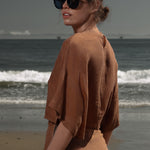 Mojave Top - Sunrise Tissue Linen - Heidi Merrick