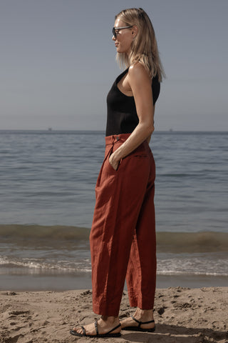 Baptise Pant - Sienna Silk & Hemp