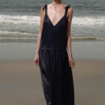 Ballerine Dress - Black Shirting - Heidi Merrick