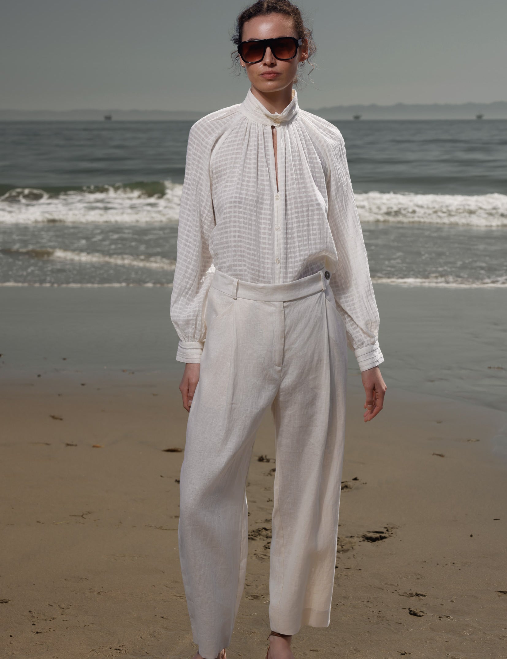 Stallion Top - Cream - Heidi Merrick