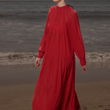 Gaia Dress - Vermilion
