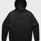 SRF LA Unisex Hoodie - Black on Black - Heidi Merrick