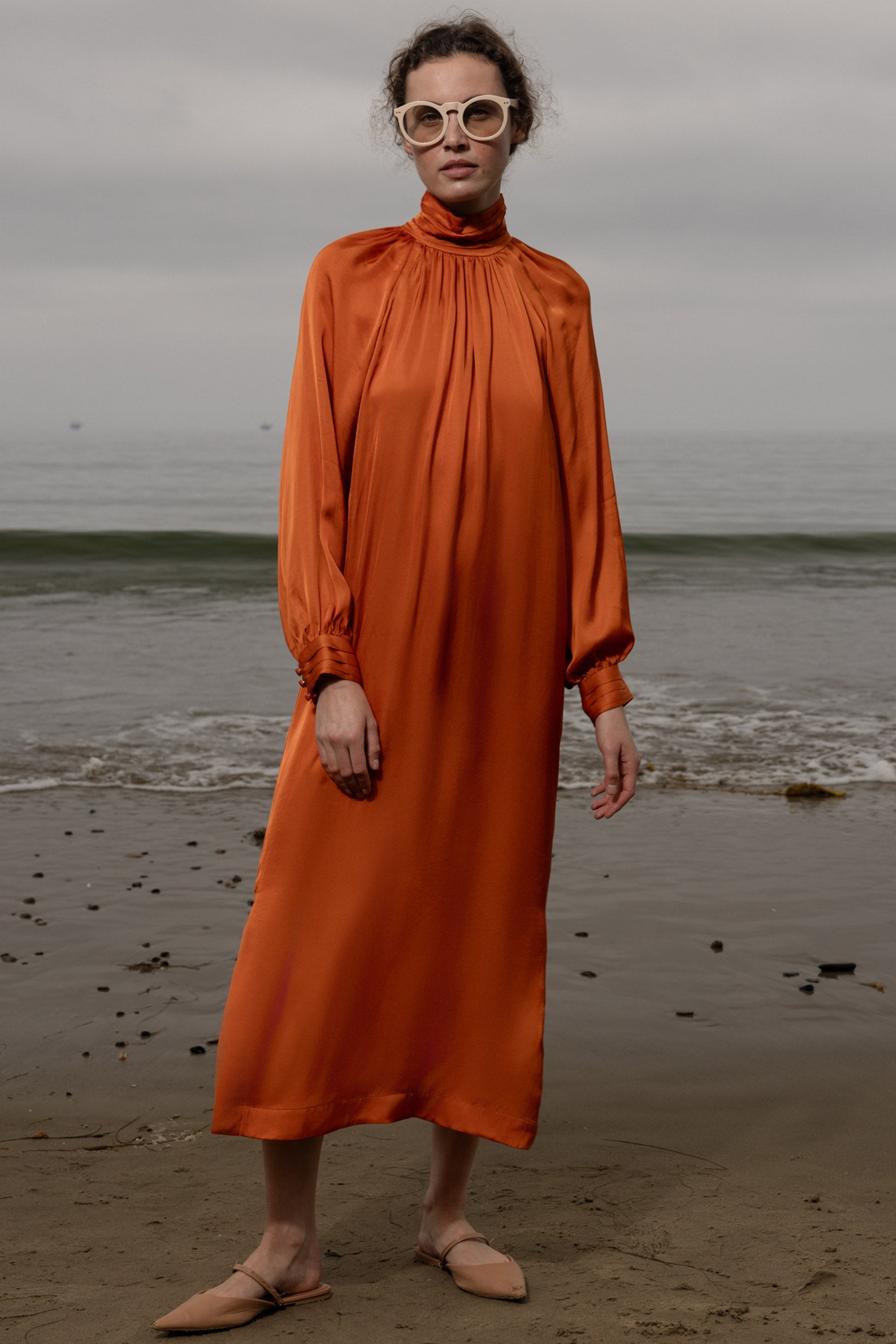 Arnold Dress - Flame - Heidi Merrick