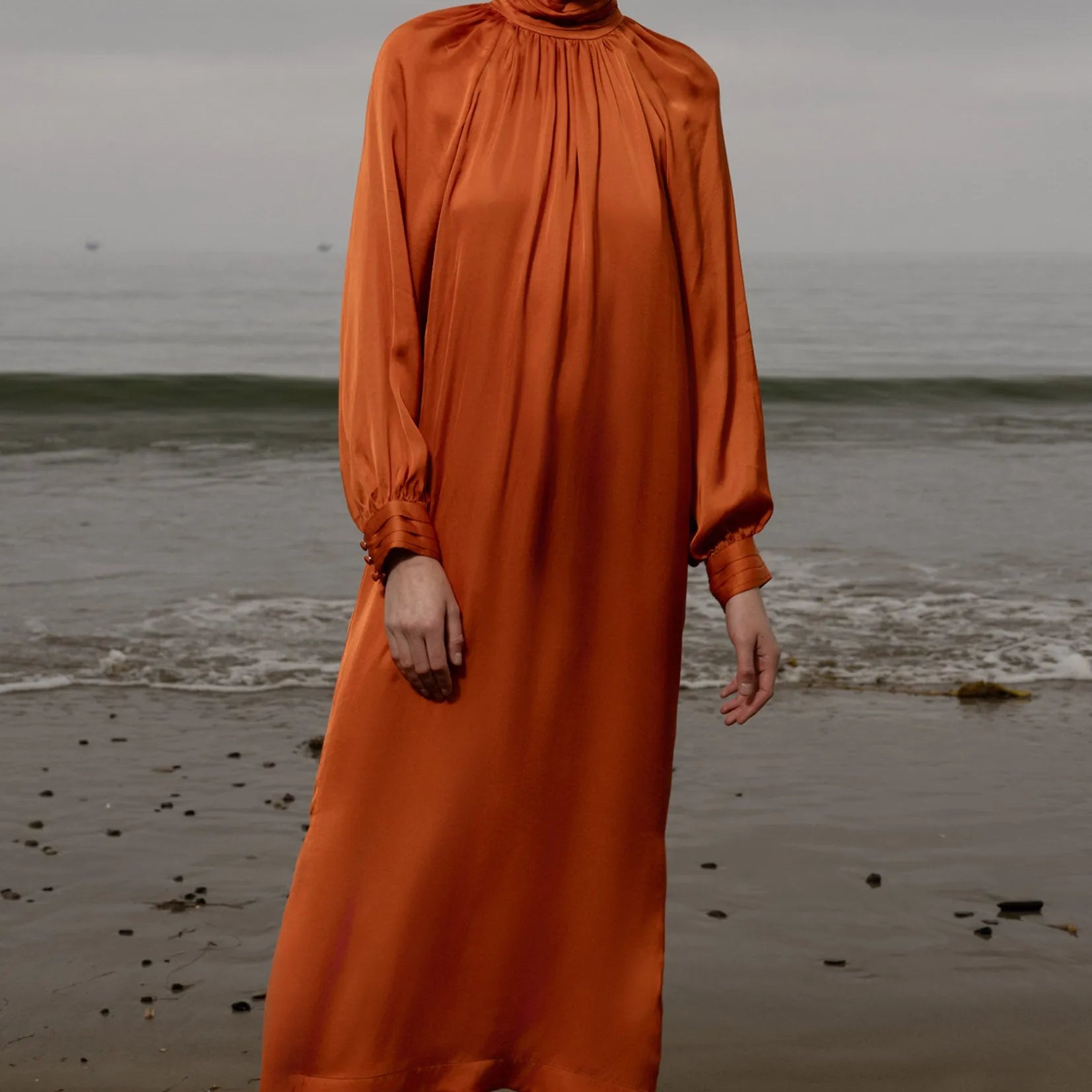 Arnold Dress - Flame - Heidi Merrick