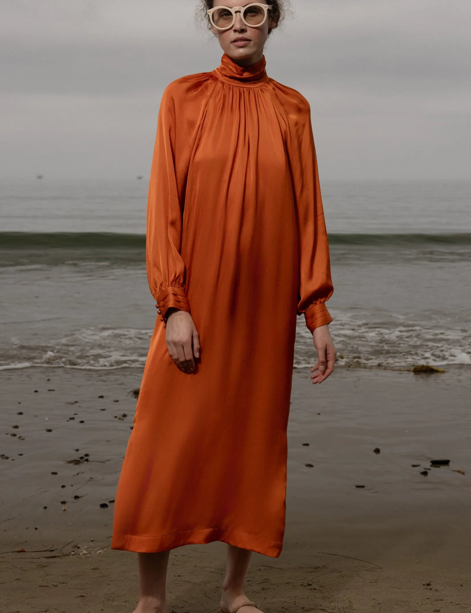 Arnold Dress - Flame - Heidi Merrick