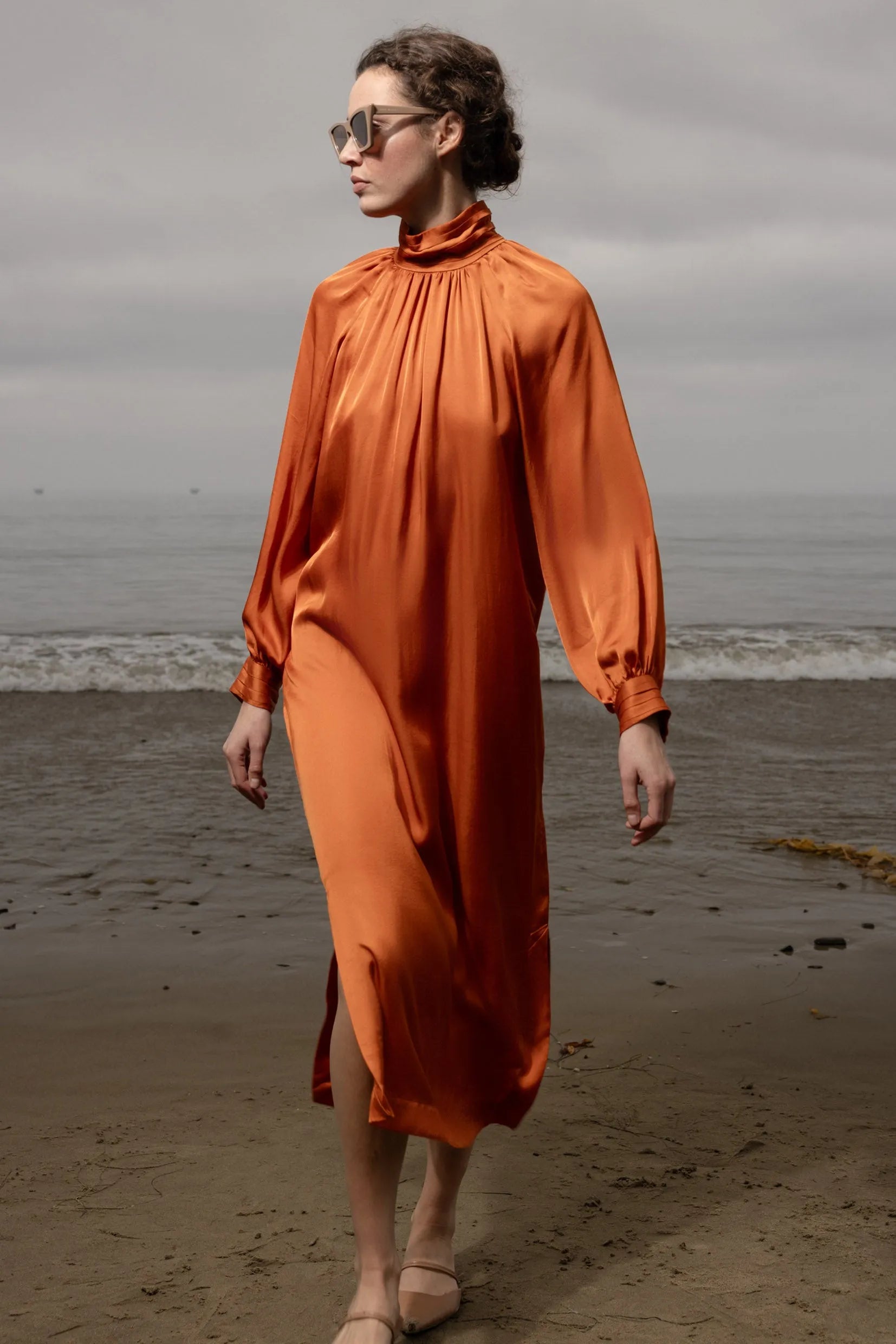 Arnold Dress - Flame - Heidi Merrick