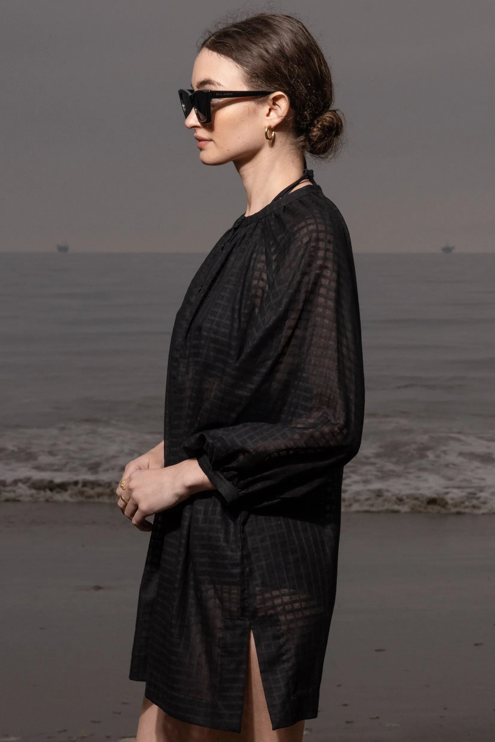 Palma Cover-up - Black - Heidi Merrick