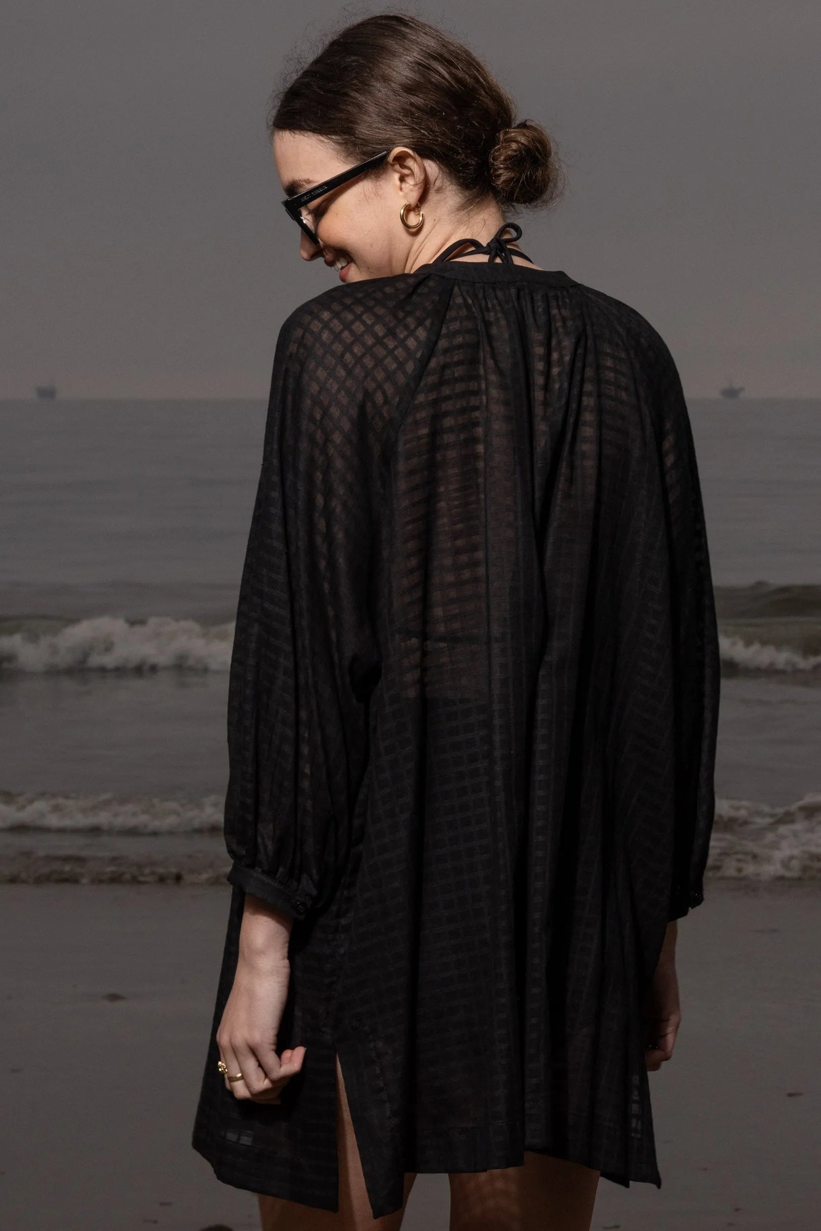 Palma Cover-up - Black - Heidi Merrick