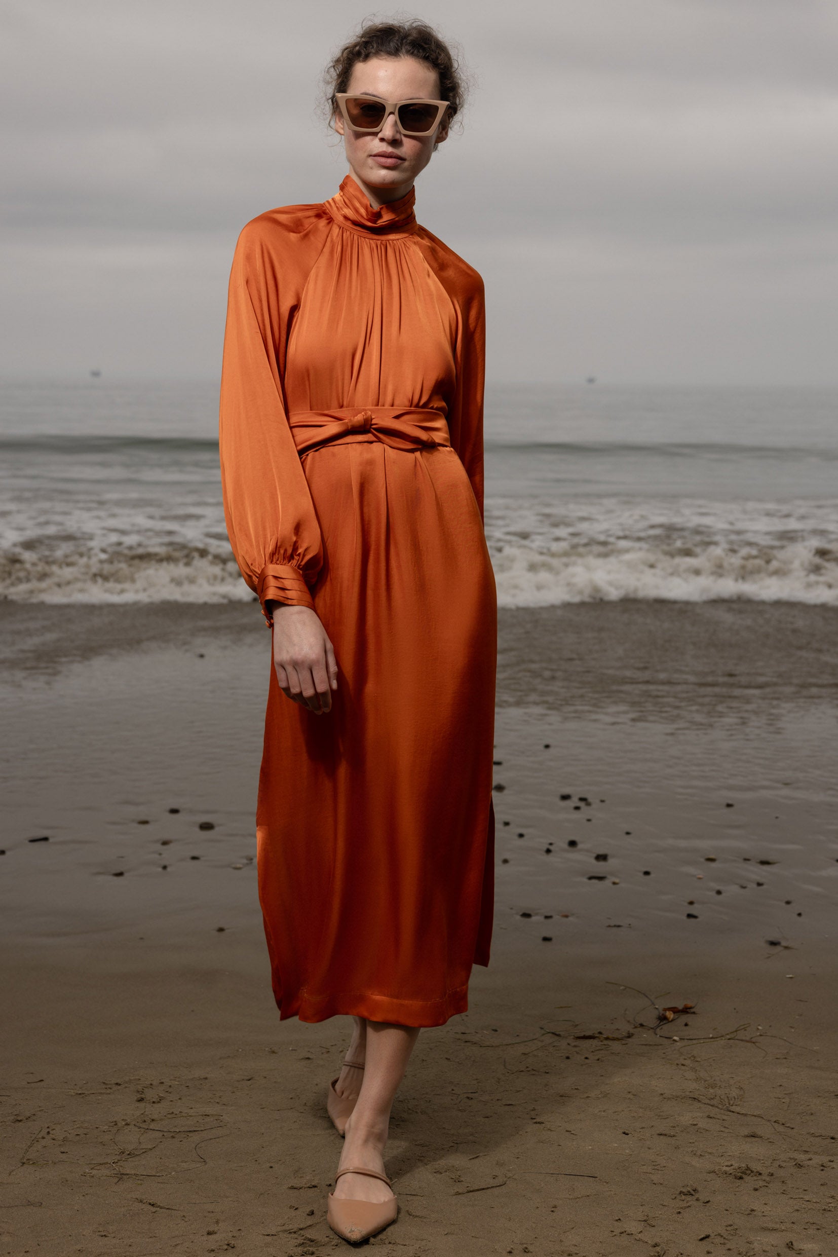 Arnold Dress - Flame - Heidi Merrick