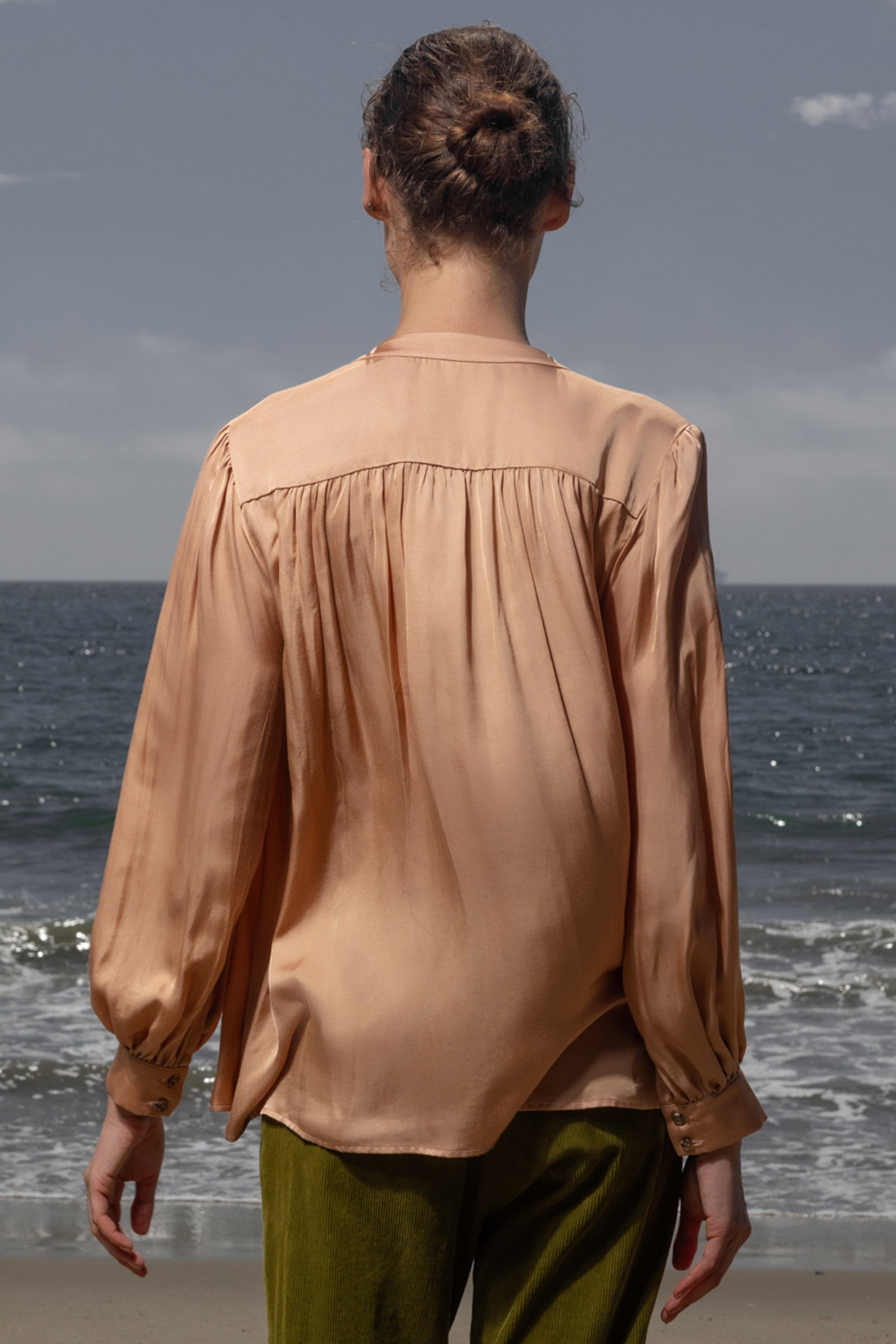 Farah Blouse - Toast - Heidi Merrick