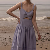 Calvi Dress - Summer Stripe Cotton - Heidi Merrick