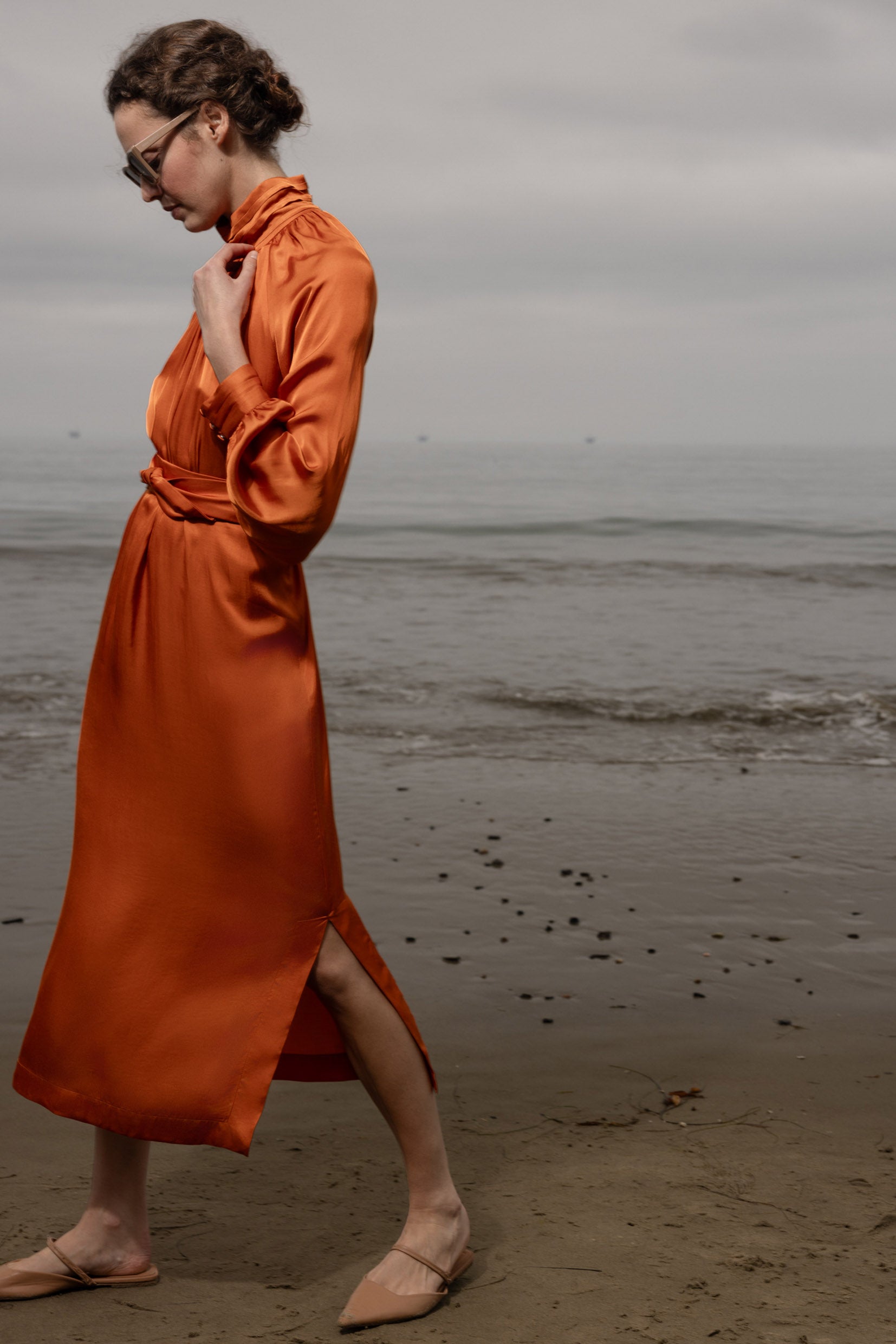 Arnold Dress - Flame - Heidi Merrick