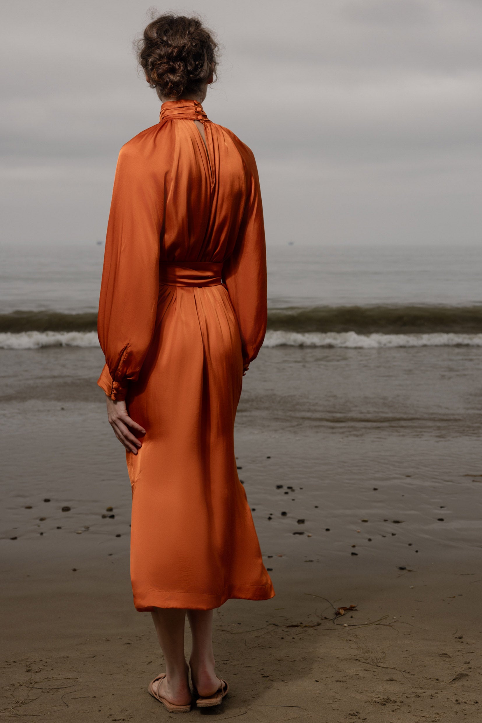 Arnold Dress - Flame - Heidi Merrick