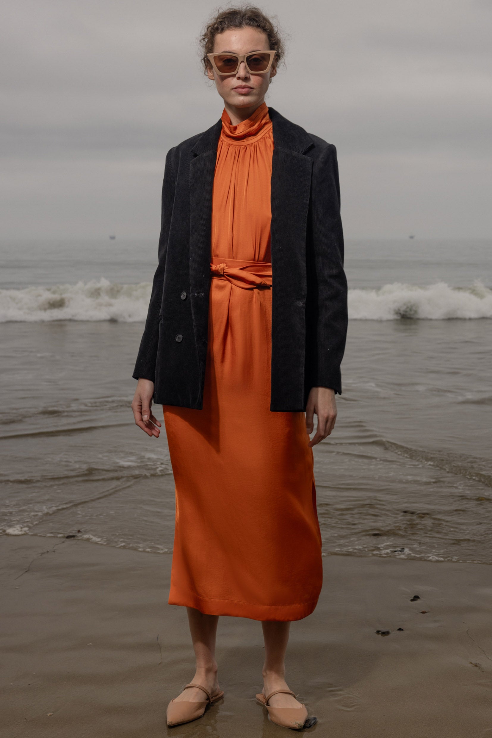 Arnold Dress - Flame - Heidi Merrick