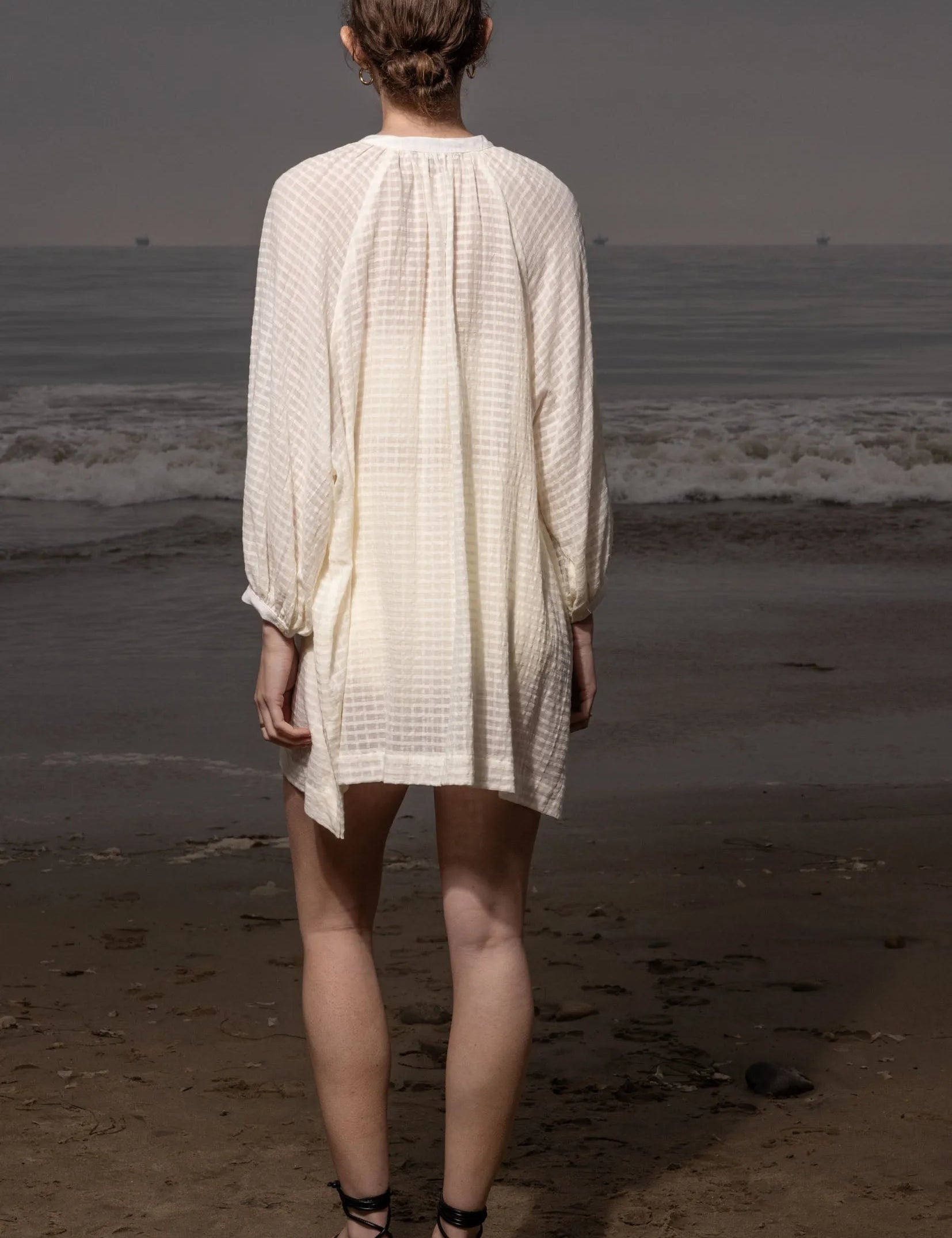 Palma Cover-up - Cream - Heidi Merrick