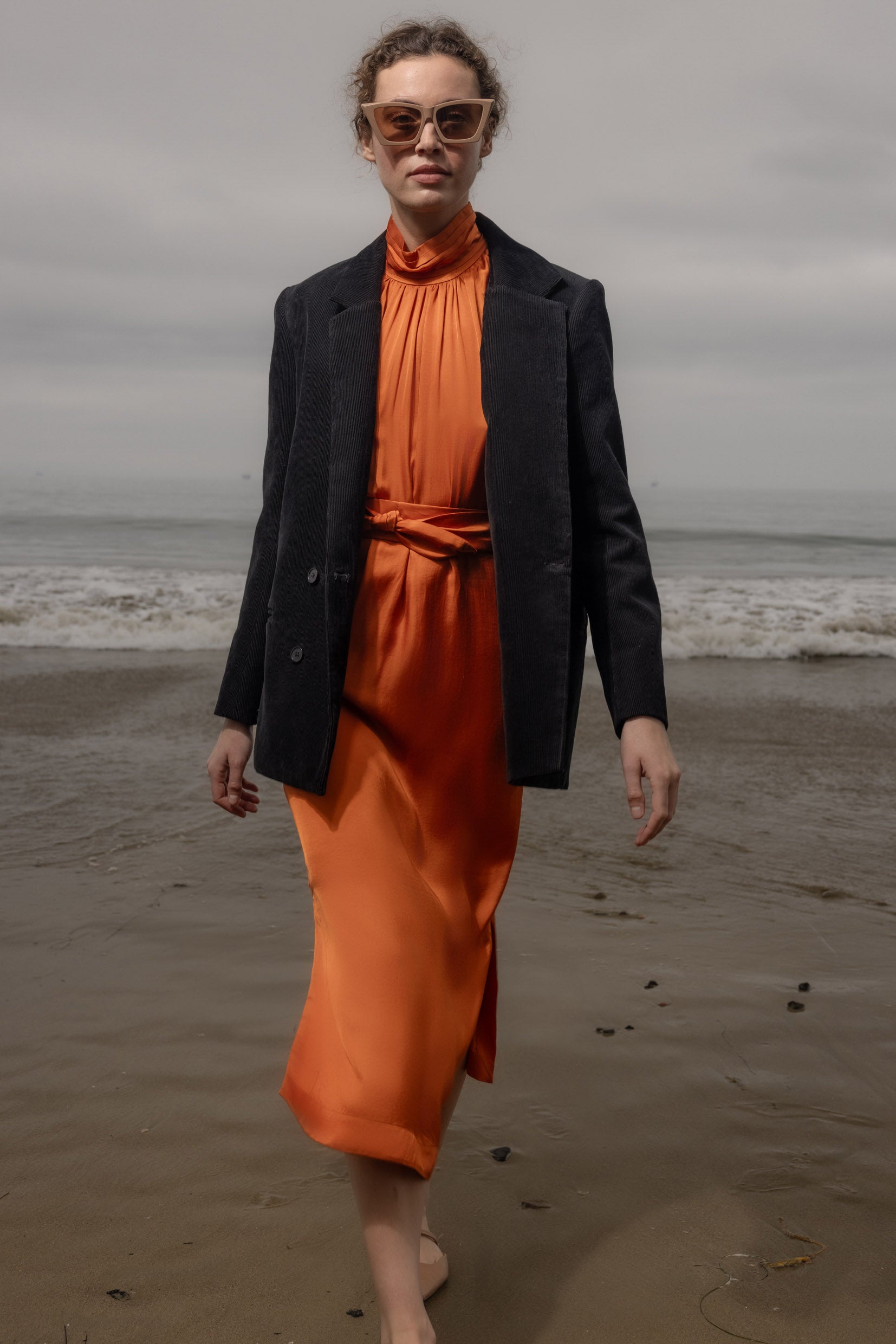 Arnold Dress - Flame - Heidi Merrick