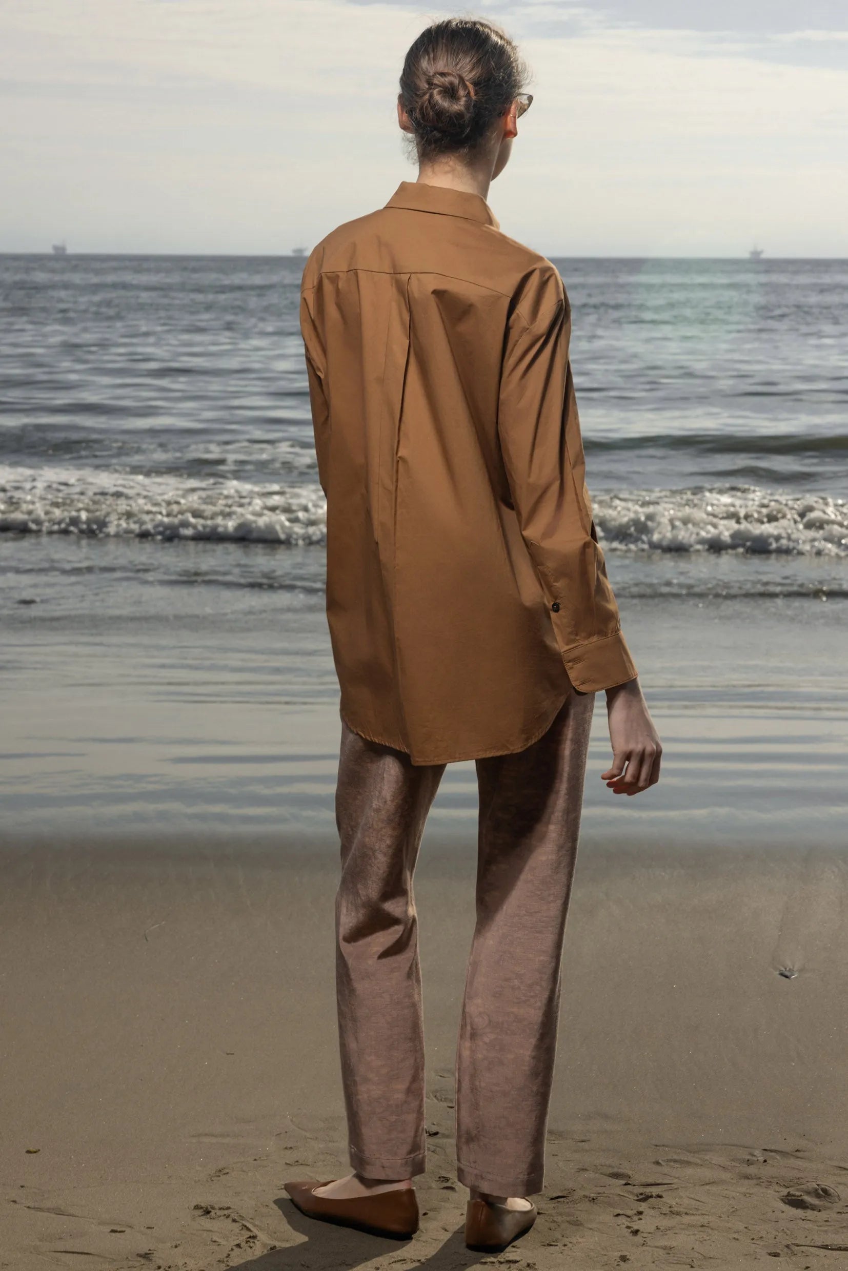 Bruno Pant - Rose Lace Moire - Heidi Merrick