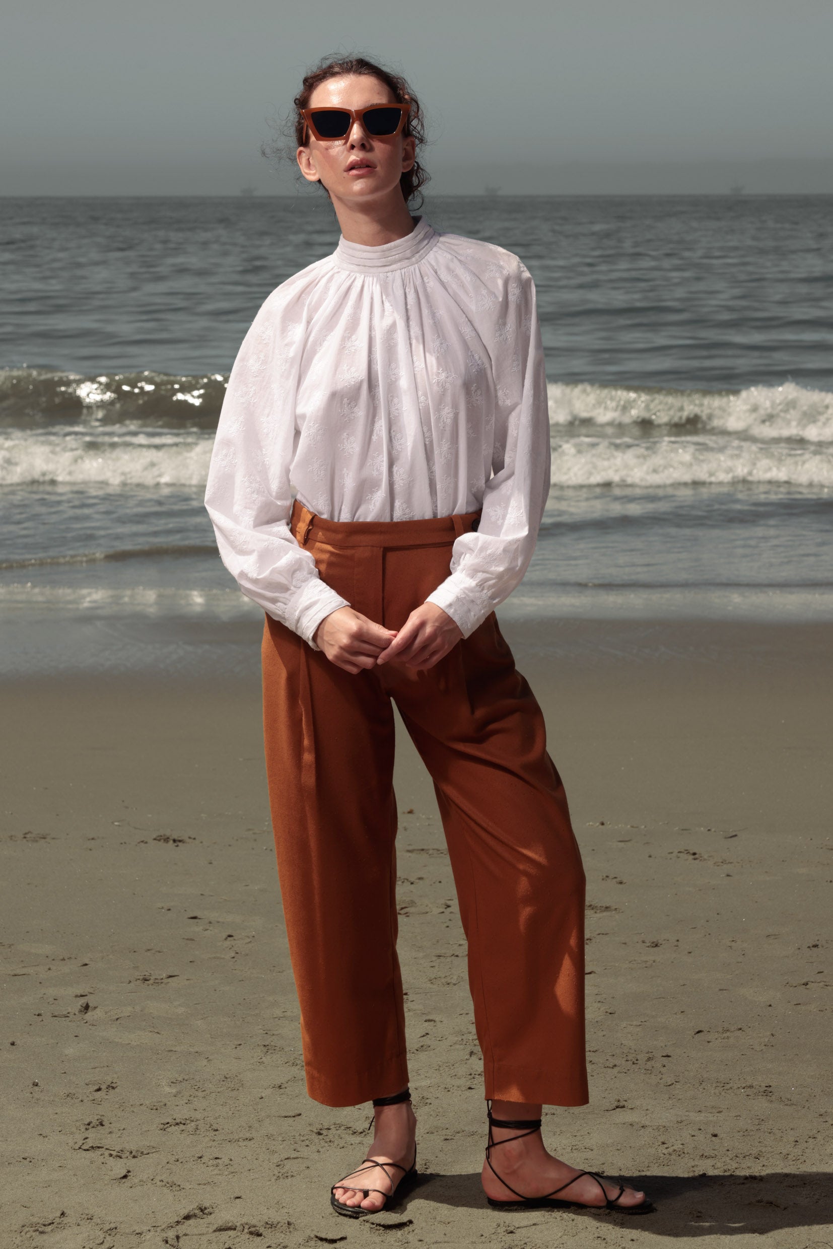 Verse Top- Embroidery Cotton - Heidi Merrick