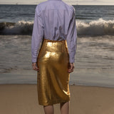 Ember Skirt - Santorini Gold - Heidi Merrick