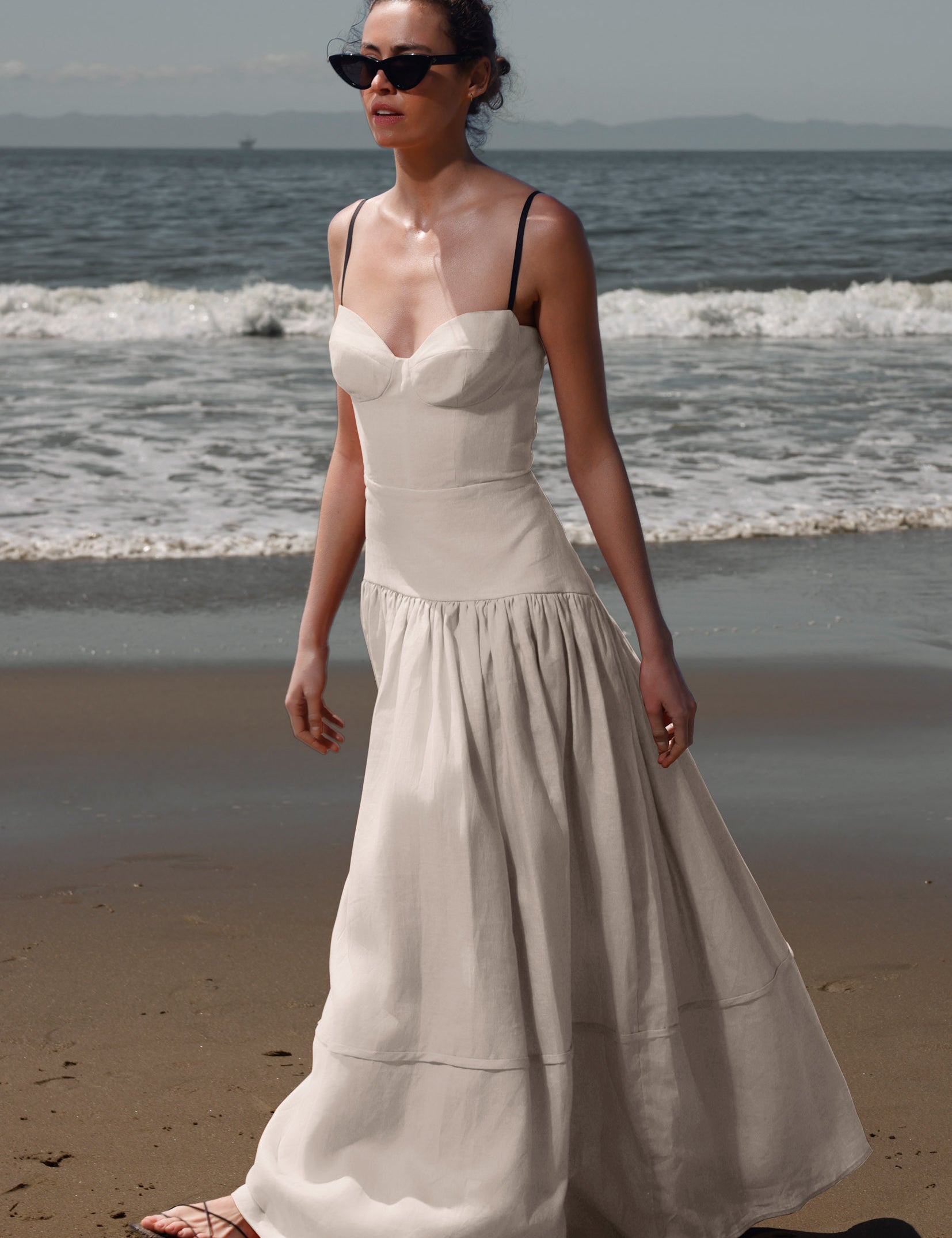 windsor cream dress Windsor Dress | Cafe au Lait Tweed