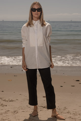 Tux Top - White Shirting