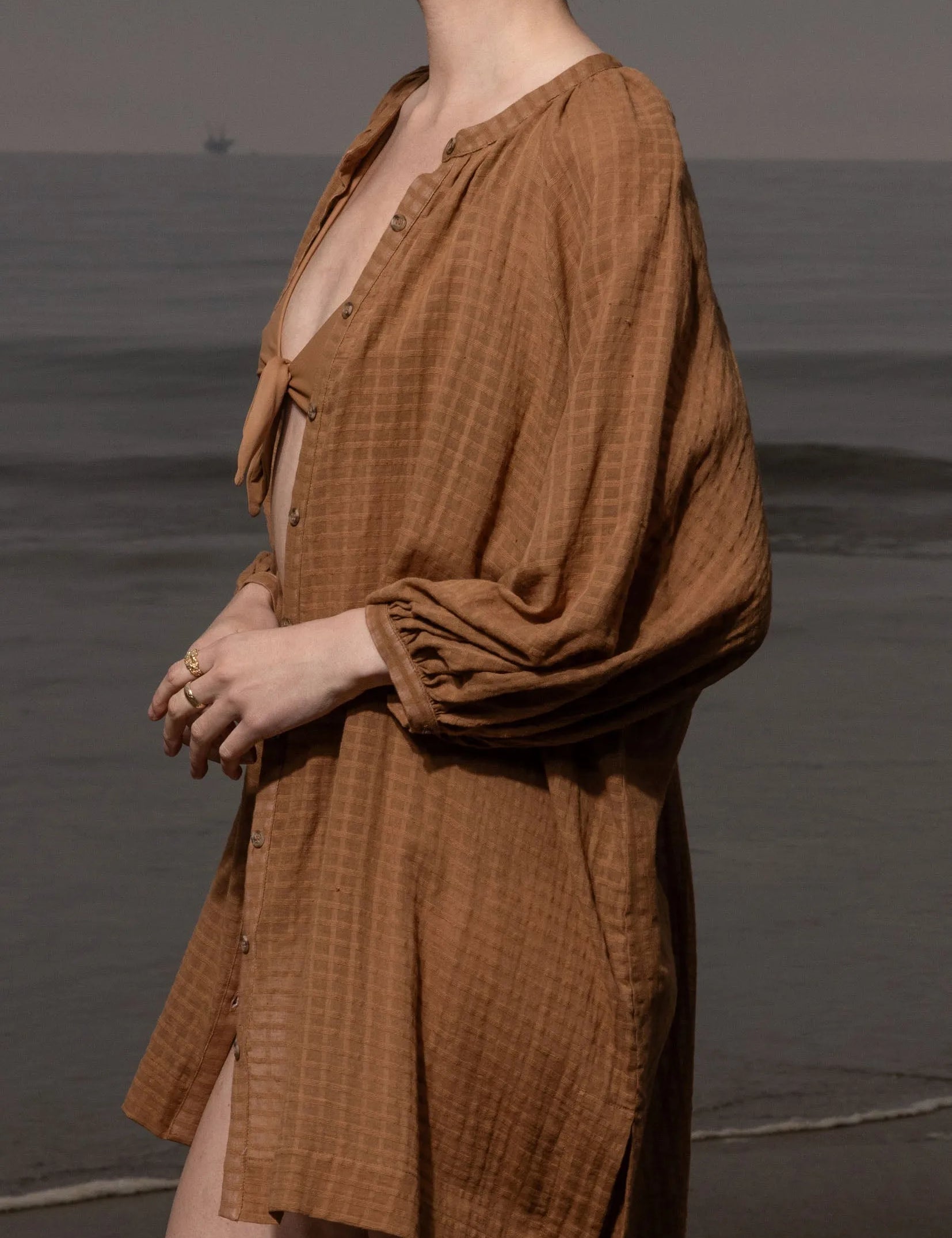 Palma Cover-up - Latte - Heidi Merrick