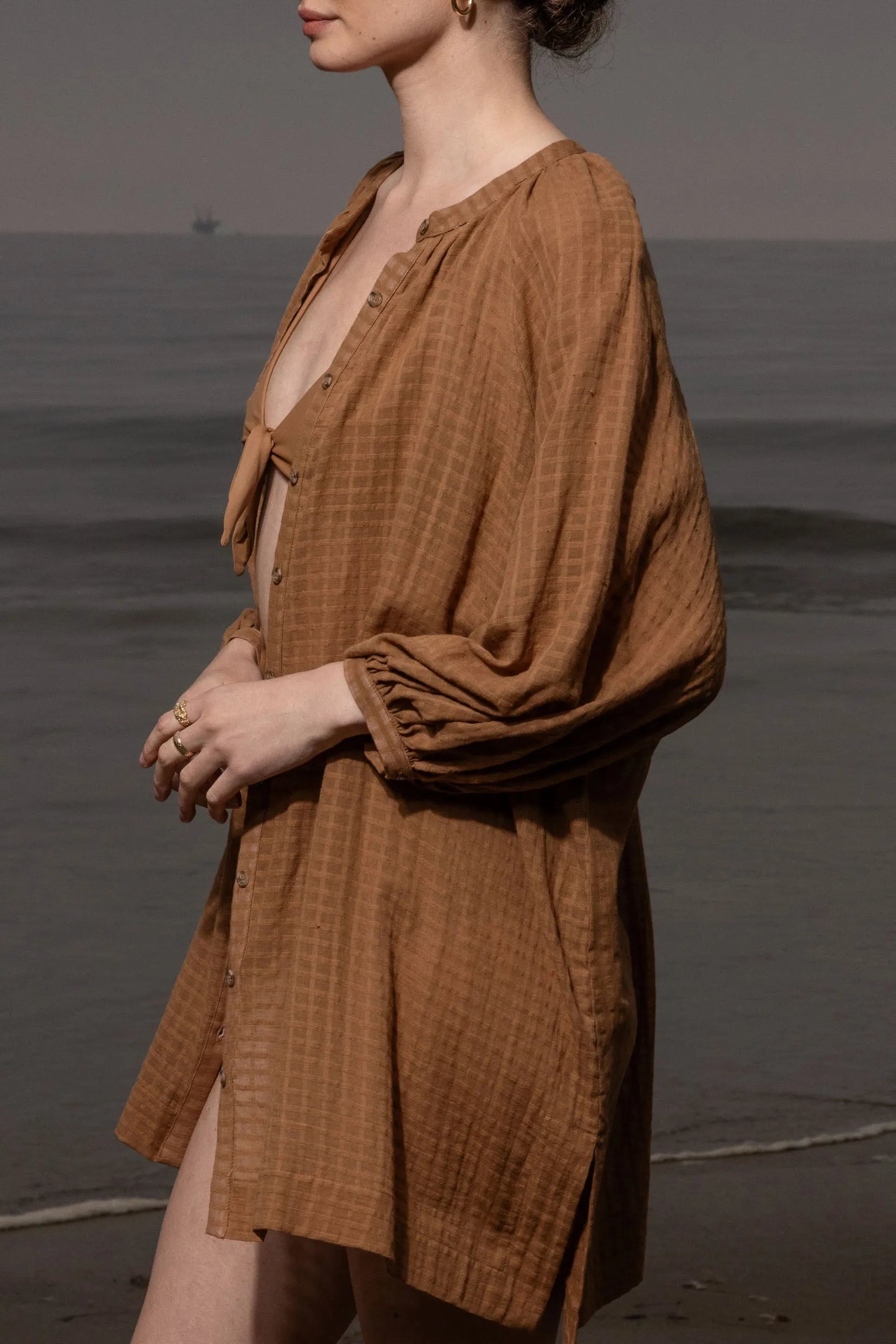 Palma Cover-up - Latte - Heidi Merrick