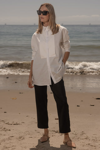 Tux Top - White Shirting