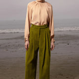 Chaplin Pant - Frog Corduroy - Heidi Merrick