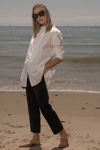 Tux Top - White Shirting