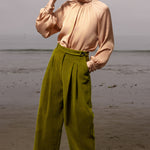 Chaplin Pant - Frog Corduroy - Heidi Merrick