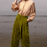 Chaplin Pant - Frog Corduroy - Heidi Merrick