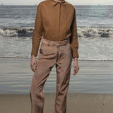 Bruno Pant - Rose Lace Moire - Heidi Merrick