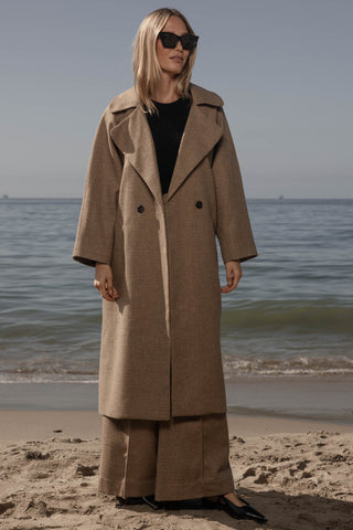 MANTEAU MARAIS - CAMEL