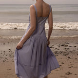 Calvi Dress - Summer Stripe Cotton - Heidi Merrick