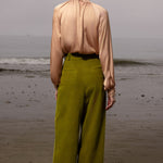 Chaplin Pant - Frog Corduroy - Heidi Merrick