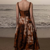 Calvi Dress - Chalked Palm - Heidi Merrick