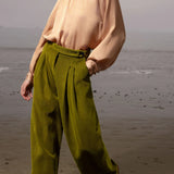 Chaplin Pant - Frog Corduroy - Heidi Merrick