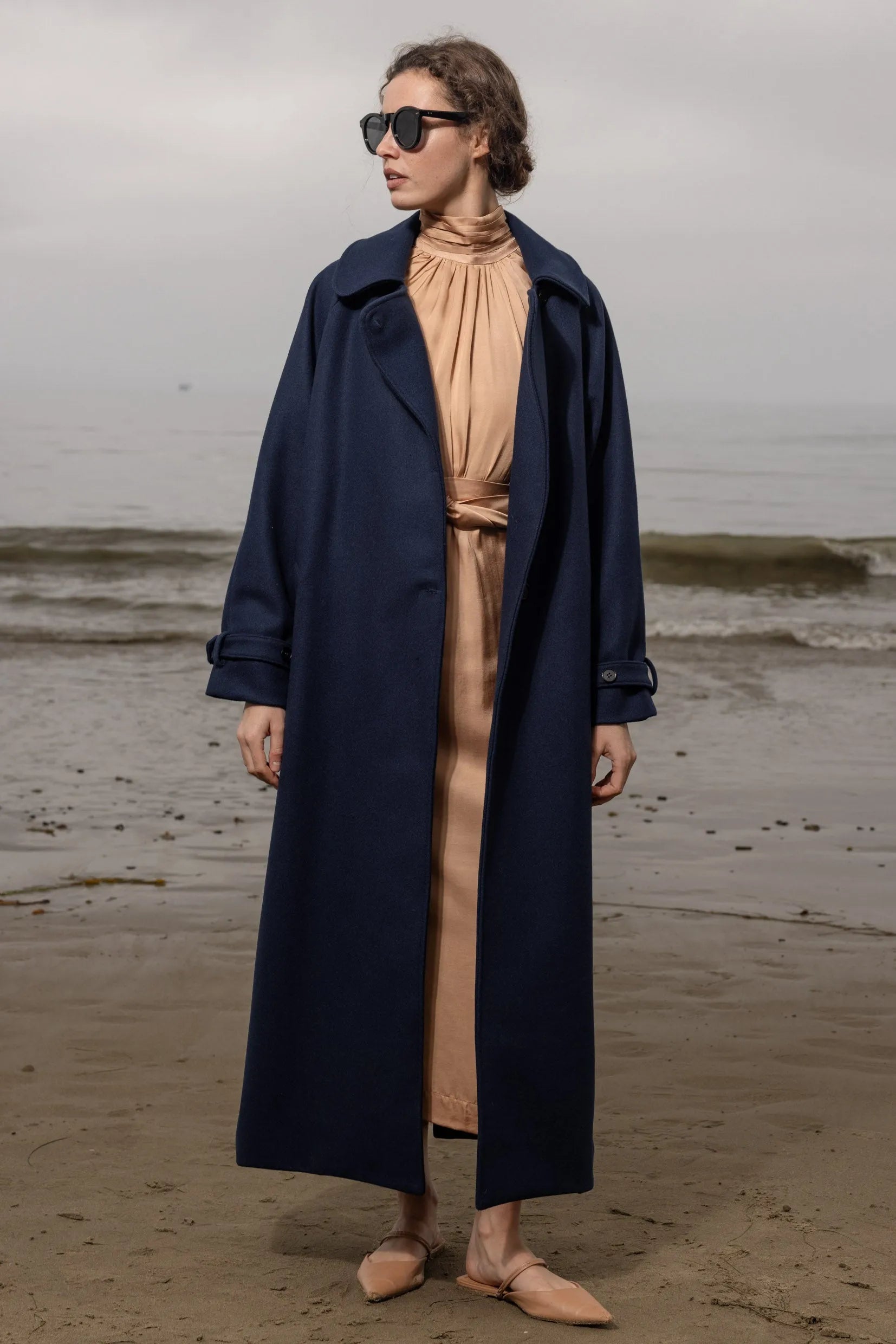 Fog Coat - Deep Sea - Heidi Merrick