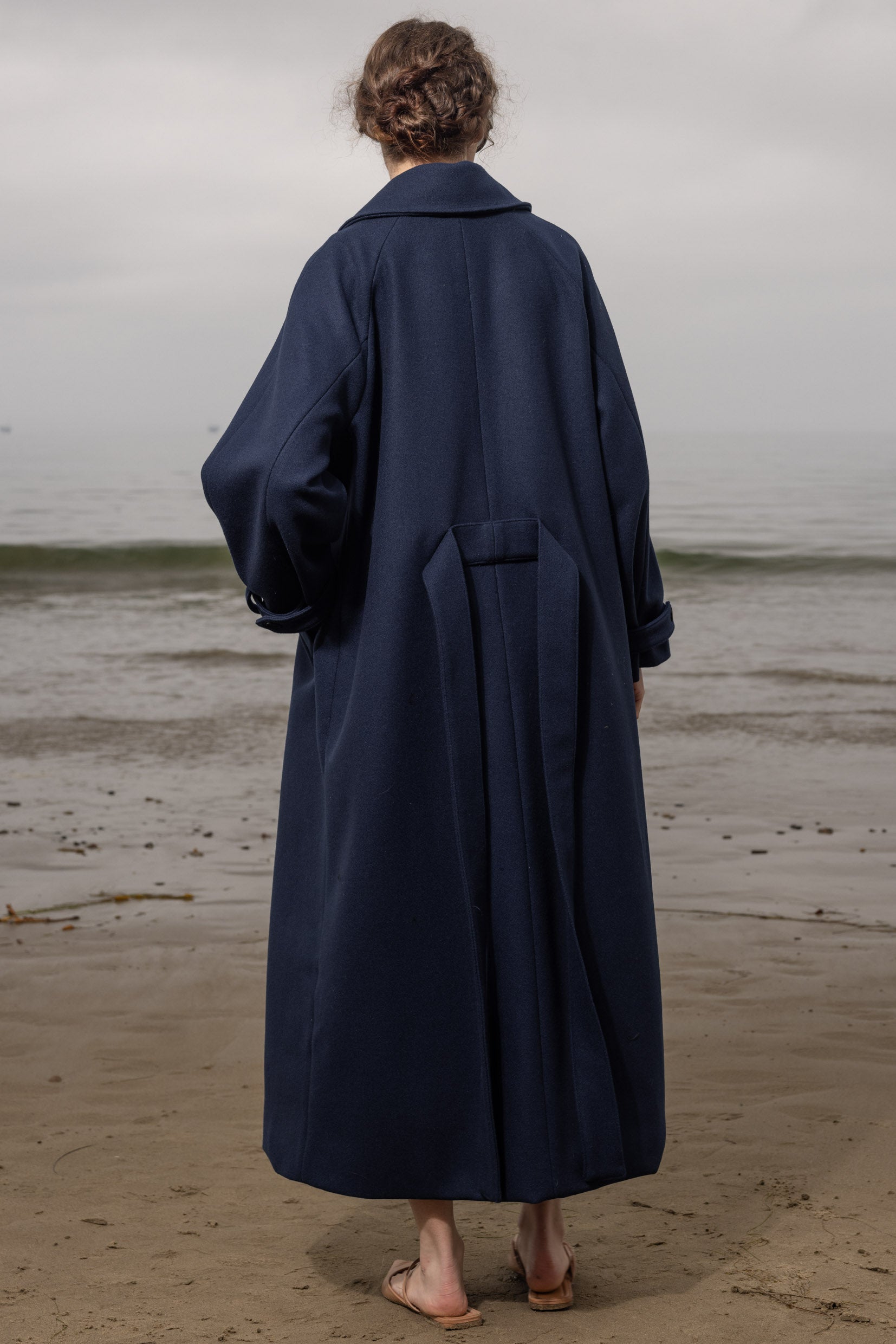 Fog Coat - Deep Sea - Heidi Merrick