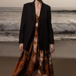 Calvi Dress - Chalked Palm - Heidi Merrick