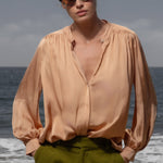 Farah Blouse - Toast - Heidi Merrick