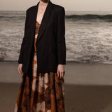Calvi Dress - Chalked Palm - Heidi Merrick