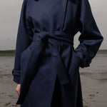 Fog Coat - Deep Sea - Heidi Merrick