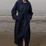 Fog Coat - Deep Sea - Heidi Merrick